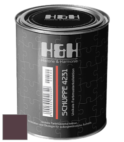 Глубокоматовая краска H&H SCHUPPE цвет DRF 1014 