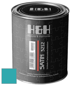 Шелковисто-матовая H&H Satin SM цвет NCS S 2050-B30G 