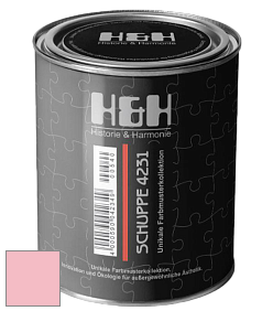 Глубокоматовая краска H&H SCHUPPE цвет NCS S 0530-R10B 