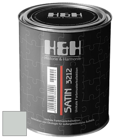 Шелковисто-глянцевая H&H Satin SG цвет RAL 7035 