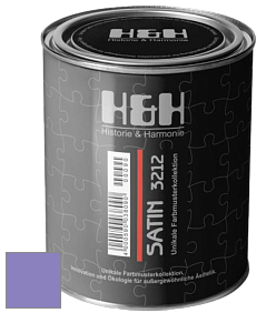 Шелковисто-глянцевая H&H Satin SG цвет NCS S 2050-R60B 