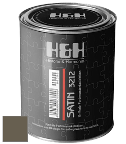 Шелковисто-матовая H&H Satin SM цвет NCS S 7010-G90Y 