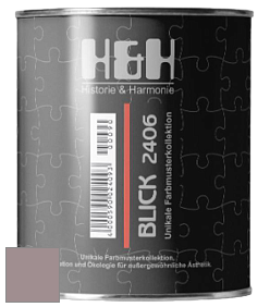 Глубокоматовая краска H&H Blick цвет NCS S 4010-R10B 