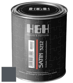 Шелковисто-матовая H&H Satin SM цвет RAL 7015 