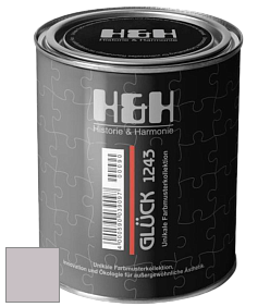 Матовая краска H&H Gluck цвет NCS S 2005-R30B 