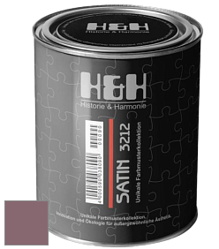 Шелковисто-матовая H&H Satin SM цвет NCS S 5020-R20B 