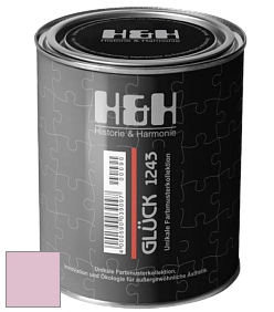 Матовая краска H&H Gluck цвет NCS S 1020-R30B 