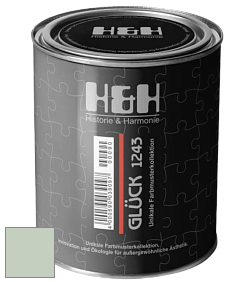 Матовая краска H&H Gluck цвет NCS S 1510-G20Y 