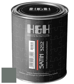 Шелковисто-глянцевая H&H Satin SG цвет NCS S 6005-G 