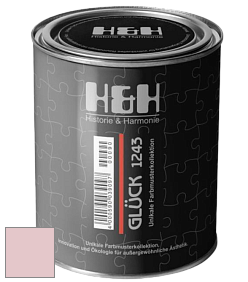 Матовая краска H&H Gluck цвет NCS S 1015-R10B 