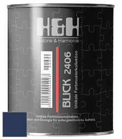 Глубокоматовая краска H&H Blick цвет RAL 5003 