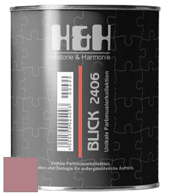 Глубокоматовая краска H&H Blick цвет NCS S 3030-R10B 