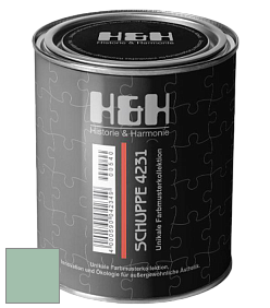 Глубокоматовая краска H&H SCHUPPE цвет NCS S 2020-G 