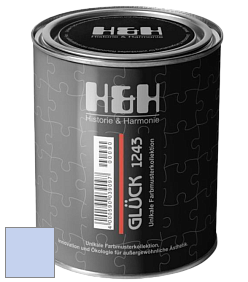 Матовая краска H&H Gluck цвет NCS S 0525-R70B 