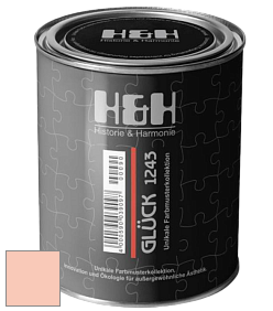 Матовая краска H&H Gluck цвет NCS S 0520-Y70R 