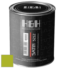 Шелковисто-матовая H&H Satin SM цвет NCS S 1075-G50Y 