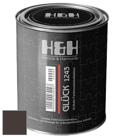 Матовая краска H&H Gluck цвет NCS S 8505-R 