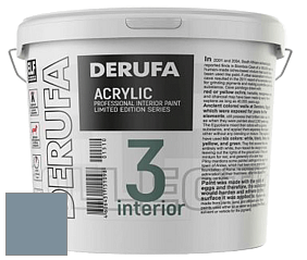 Матовая краска Derufa Интерьер-3 (ТМ) цвет DRF 3194 