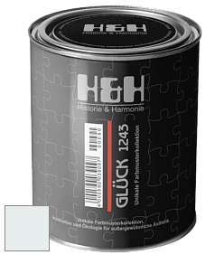 Матовая краска H&H Gluck цвет NCS S 0502-B 