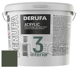 Матовая краска Derufa Интерьер-3 (ТМ) цвет DRF 1183 