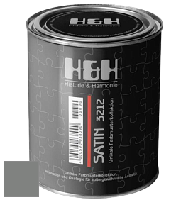 Шелковисто-глянцевая H&H Satin SG цвет DRF 9013 