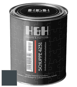 Глубокоматовая краска H&H SCHUPPE цвет DRF 8004 