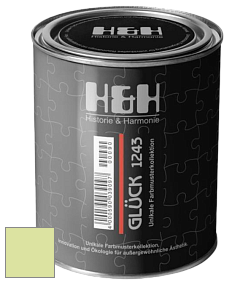 Матовая краска H&H Gluck цвет NCS S 0530-G50Y 