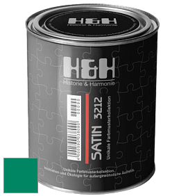 Шелковисто-глянцевая H&H Satin SG цвет NCS S 3060-B90G 
