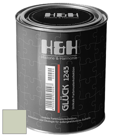 Матовая краска H&H Gluck цвет NCS S 1510-G40Y 