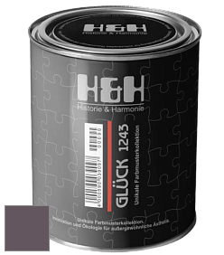 Матовая краска H&H Gluck цвет NCS S 7010-R30B 