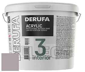 Матовая краска Derufa Интерьер-3 (ТМ) цвет DRF 1277 