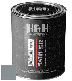 Шелковисто-матовая H&H Satin SM цвет DRF 1229 