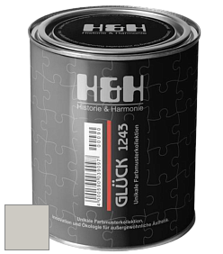 Матовая краска H&H Gluck цвет NCS S 2002-Y20R 