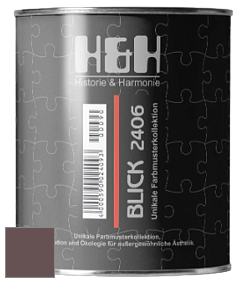 Глубокоматовая краска H&H Blick цвет NCS S 7010-R10B 