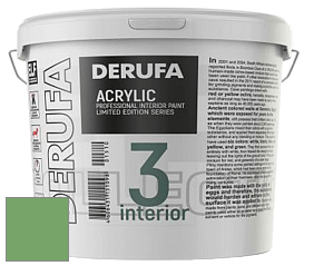 Матовая краска Derufa Интерьер-3 (ТМ) цвет DRF 1691 