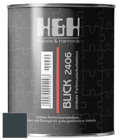 Глубокоматовая краска H&H Blick цвет RAL 7026 