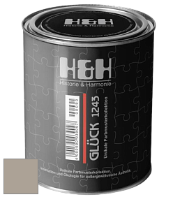 Матовая краска H&H Gluck цвет DRF 9038 