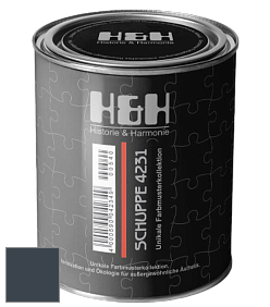 Глубокоматовая краска H&H SCHUPPE цвет DRF 8006 