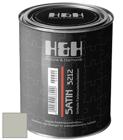 Шелковисто-глянцевая H&H Satin SG цвет RAL 7044 