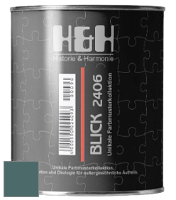 Глубокоматовая краска H&H Blick цвет NCS S 6020-B50G 