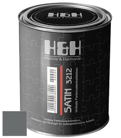 Шелковисто-матовая H&H Satin SM цвет NCS S 6502-B50G 