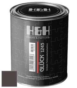Матовая краска H&H Gluck цвет NCS S 8005-R 