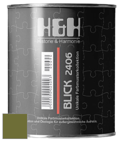 Глубокоматовая краска H&H Blick цвет NCS S 4550-G50Y 