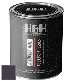 Матовая краска H&H Gluck цвет DRF 1253 