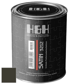 Шелковисто-глянцевая H&H Satin SG цвет RAL 6022 