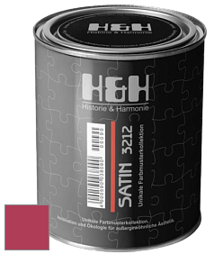 Шелковисто-глянцевая H&H Satin SG цвет NCS S 1575-R10B 