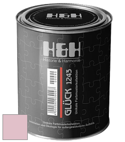 Матовая краска H&H Gluck цвет NCS S 1020-R20B 