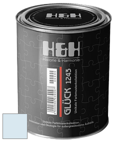 Матовая краска H&H Gluck цвет NCS S 0510-R90B 