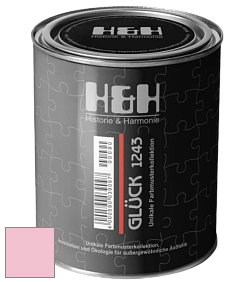 Матовая краска H&H Gluck цвет NCS S 0530-R20B 