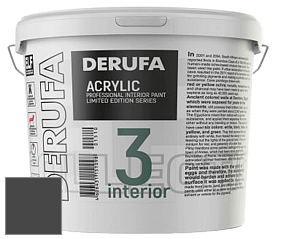 Матовая краска Derufa Интерьер-3 (ТМ) цвет DRF 8003 
